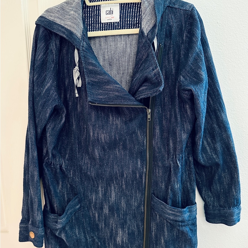 CAbi Dark Blue Jean Jacket